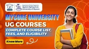 mysore university undergraduate courses