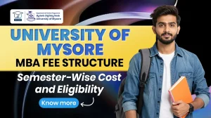 university of mysore mba fees