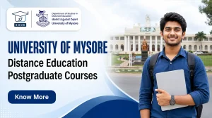 mysore university distance education pg courses