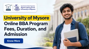 university of mysore online bba fees